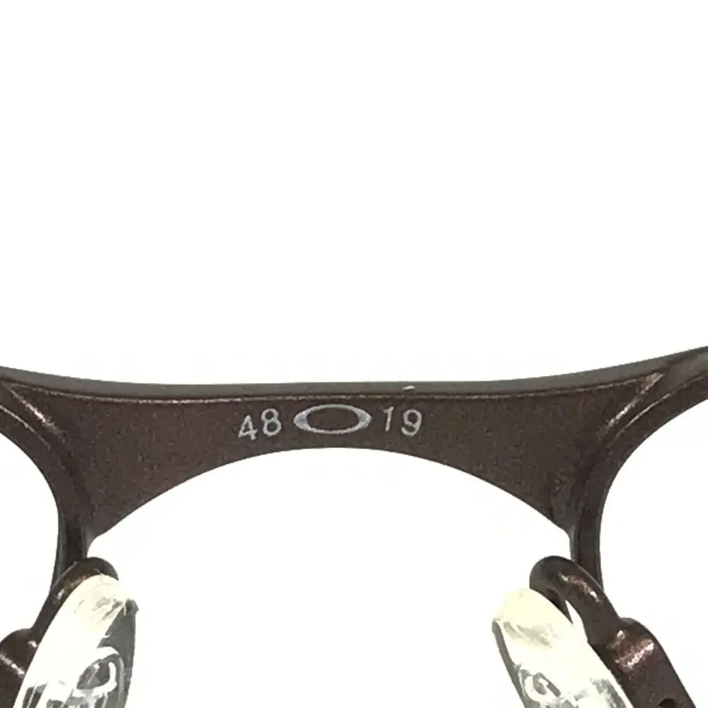 Vintage Oakley Eyeglasses Frames O2 11-614 Red Matte Burgundy Wrap 48-19-130 - Picture 10 of 11